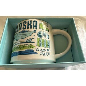 Starbucks Alaska Been There Series Denali National Park Ceramic Mug 14oz W/ Box